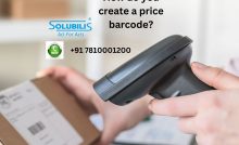 How do you create a price barcode